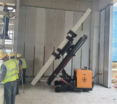 Máquina hidráulica de instalación de paneles de pared