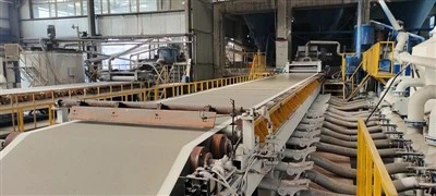 Línea de producción de tableros de fibrocemento